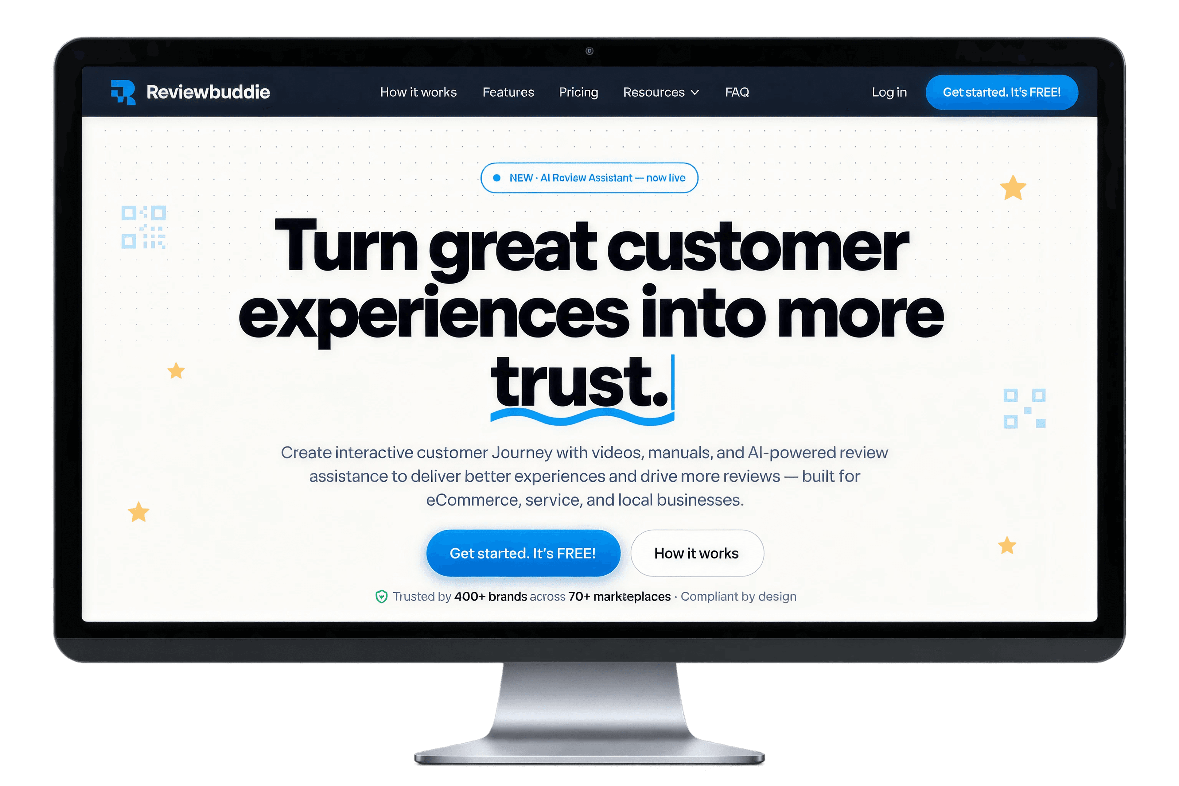 ReviewBuddie — Seller view